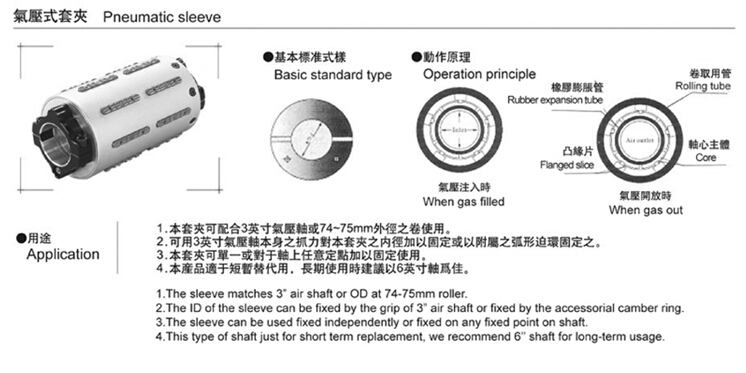 氣脹軸套夾 氣脹軸套夾